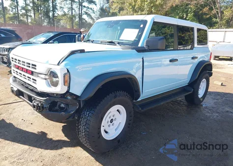 2025 Ford Bronco Heritage Edition from USA, damaged, VIN 1FMEE4DP6SLA83517